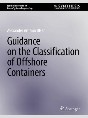 cover image of Guidance on the Classification of Offshore Containers
